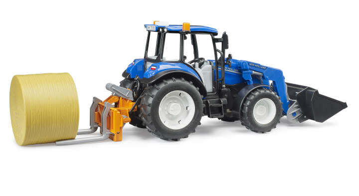 bruder Traktor New Holland T5.120 mit Frontlader